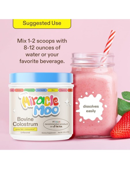 *SOBRE PEDIDO* Miracle Moo Colostrum Unflavored *SOBRE PEDIDO* Miracle Moo Colostrum Unflavored