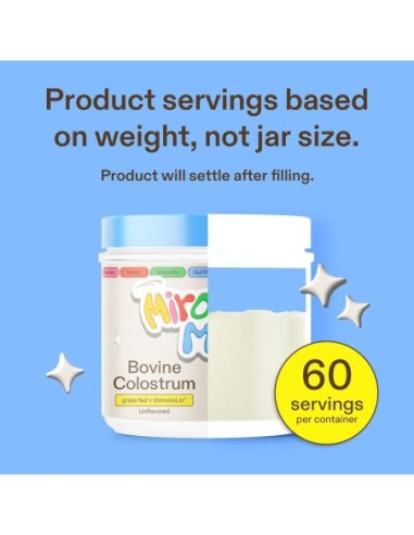 *SOBRE PEDIDO* Miracle Moo Colostrum Unflavored