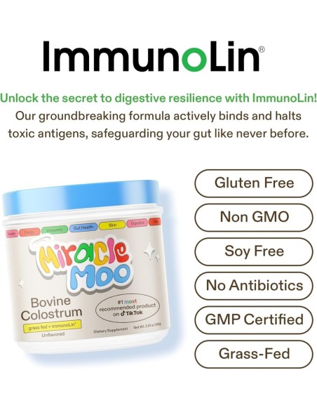 *SOBRE PEDIDO* Miracle Moo Colostrum Unflavored *SOBRE PEDIDO* Miracle Moo Colostrum Unflavored