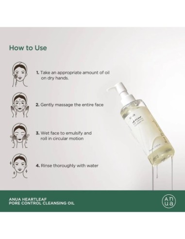 Heartleaf Pore Control Cleansing Oil
