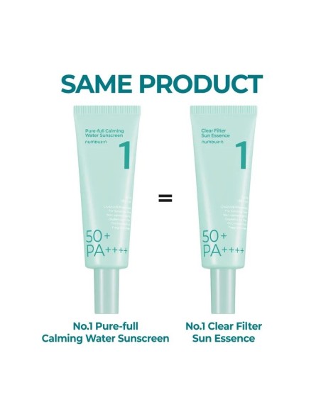 No. 1 Pure-Full Calming Water Sunscreen No. 1 Pure-Full Calming Water Sunscreen