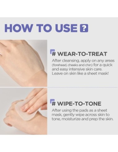 *SOBRE PEDIDO* Madecassoside Cotton Facial Pads