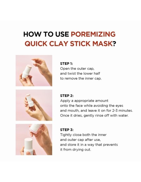 Poremizing Quick Clay Stick Mask Poremizing Quick Clay Stick Mask