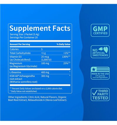 *SOBRE PEDIDO* Supercalm Drink Mix