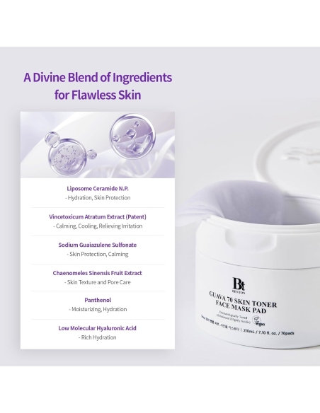Guava 70 Skin Toner Face Mask Pad Guava 70 Skin Toner Face Mask Pad