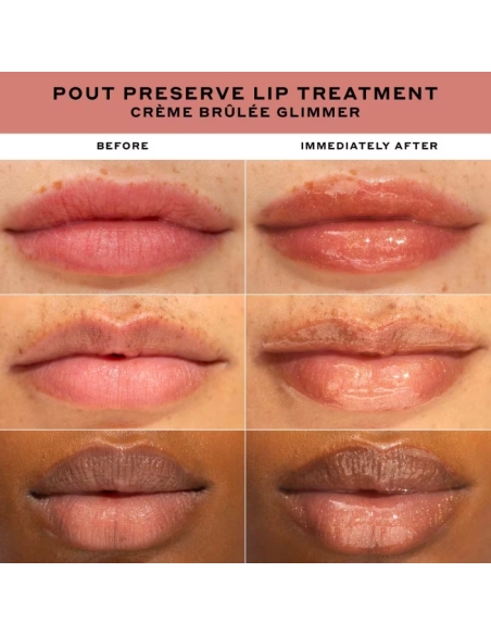 (Creme Brulee Glimmer) Pout Preserve Hydrating Peptide Lip (Creme Brulee Glimmer) Pout Preserve Hydrating Peptide Lip