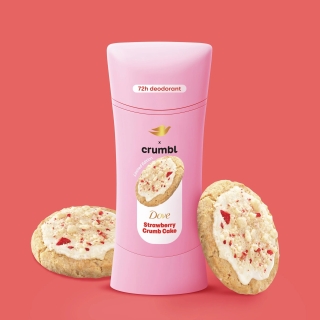 (Strawberry Crumb Cake) Crumbl Deodorant Stick 2