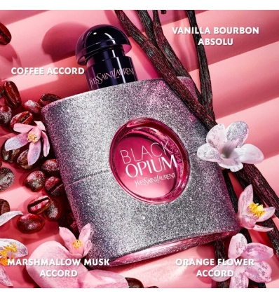 *SOBRE PEDIDO* (50mL) Black Opium Eau de Parfum Glitter