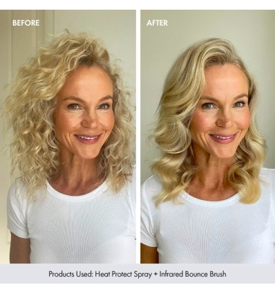 *SOBRE PEDIDO* Infrared Heated Thermal Hot Round Brush