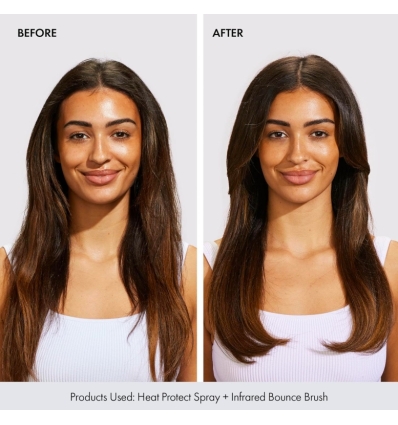 *SOBRE PEDIDO* Infrared Heated Thermal Hot Round Brush