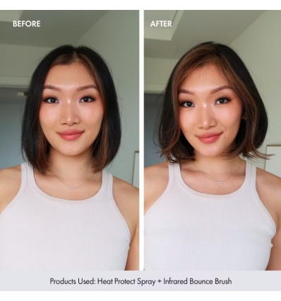 *SOBRE PEDIDO* Infrared Heated Thermal Hot Round Brush