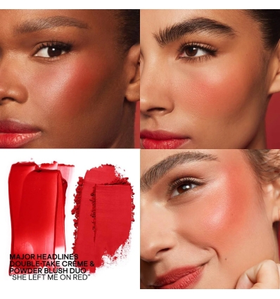 (She Left Me On Red) Creme & Powder Blush