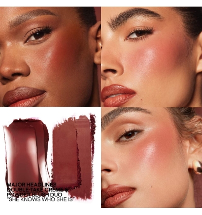 *SOBRE PEDIDO* (She Knows Who She Is) Creme & Powder Blush