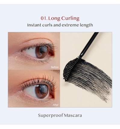 Clio - Long Curling Superproof Mascara