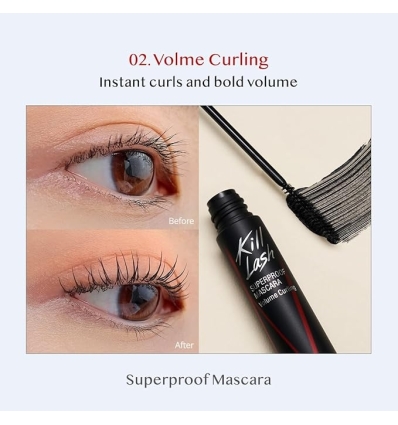 Clio - Volume Curling Superproof Mascara