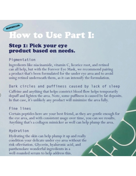 Forever Eye Mask Reusable 100% Silicone Patches Forever Eye Mask Reusable 100% Silicone Patches