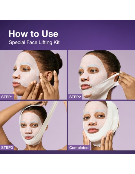 Numbuzin - No. 9 NAD Bio Lifting-Sil Full Face Mask Pack (4 pzs + Lifting Band) Numbuzin - No. 9 NAD Bio Lifting-Sil Full Face Mask Pack (4 pzs + Lifting Band)