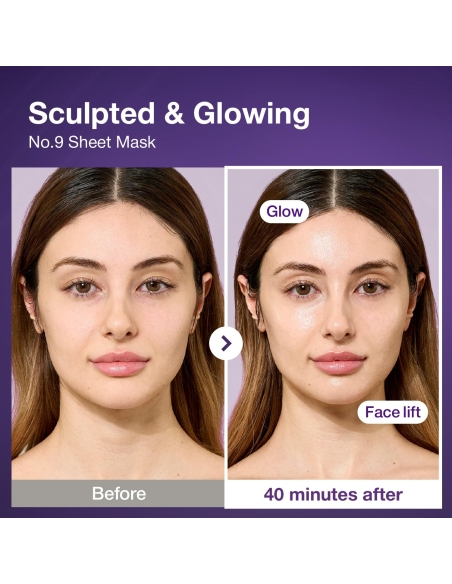 Numbuzin - No. 9 NAD Bio Lifting-Sil Full Face Mask Pack (4 pzs + Lifting Band) Numbuzin - No. 9 NAD Bio Lifting-Sil Full Face Mask Pack (4 pzs + Lifting Band)