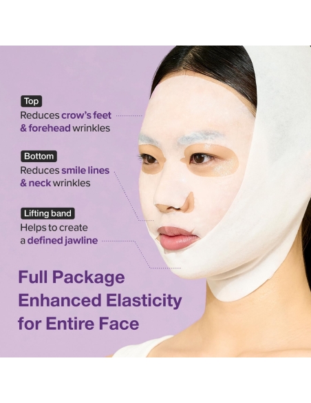 Numbuzin - No. 9 NAD Bio Lifting-Sil Full Face Mask Pack (4 pzs + Lifting Band) Numbuzin - No. 9 NAD Bio Lifting-Sil Full Face Mask Pack (4 pzs + Lifting Band)