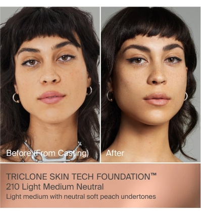*SOBRE PEDIDO* (210 Light Medium Neutral) Triclone Skin Tech Foundation
