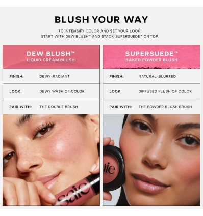 (Mia) SuperSuede Powder Blush