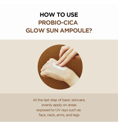 skin1004 - Probio-Cica Glow Sun Ampoule SPF50+
