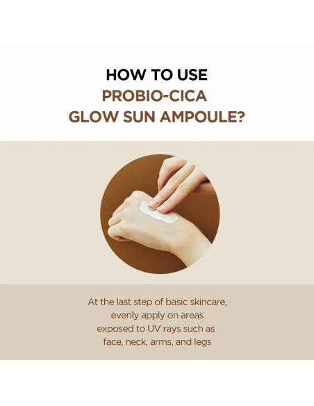 skin1004 - Probio-Cica Glow Sun Ampoule SPF50+ skin1004 - Probio-Cica Glow Sun Ampoule SPF50+