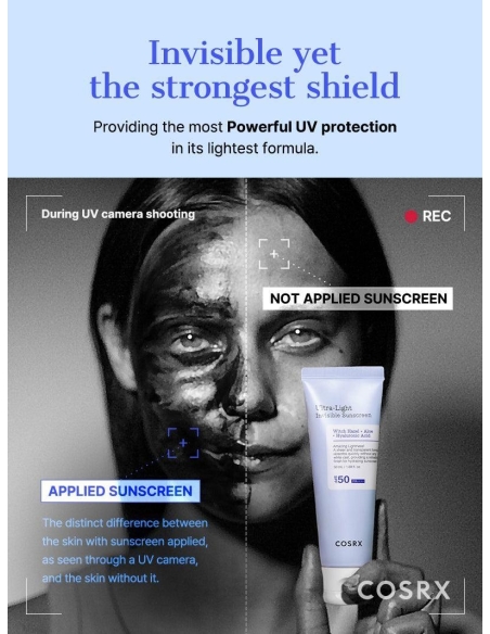 cosrx - Ultra-Light Invisible Sunscreen SPF50+ cosrx - Ultra-Light Invisible Sunscreen SPF50+
