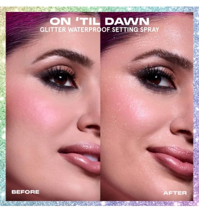 (Glitter) On 'Til Dawn Mattifying Waterproof Setting Spray