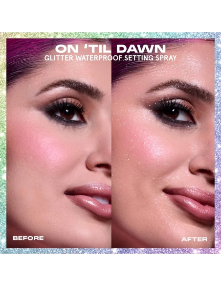 (Glitter) On 'Til Dawn Mattifying Waterproof Setting Spray