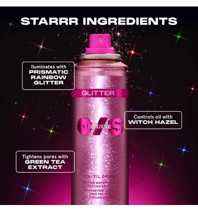 (Glitter) On 'Til Dawn Mattifying Waterproof Setting Spray