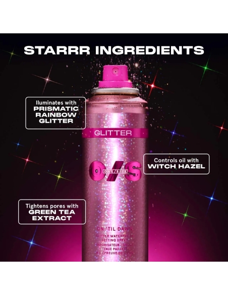 (Glitter) On 'Til Dawn Mattifying Waterproof Setting Spray