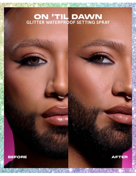 (Glitter) On 'Til Dawn Mattifying Waterproof Setting Spray