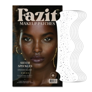 *SOBRE PEDIDO* Silver Glitter Freckles Makeup Patches