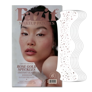Rose Gold Stardust Speckles Makeup Patches