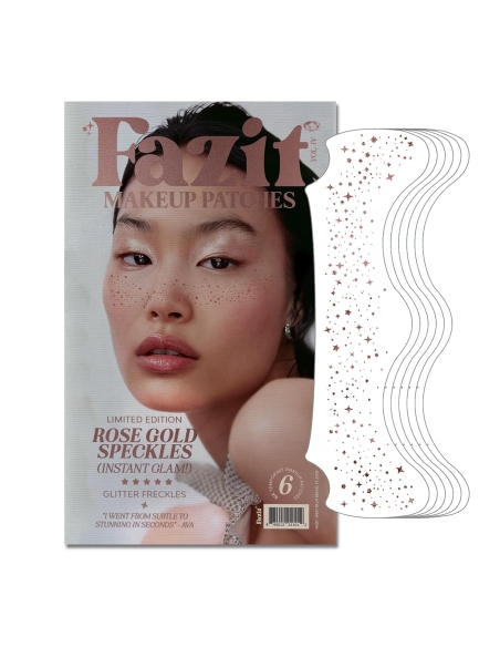 Rose Gold Stardust Speckles Makeup Patches Rose Gold Stardust Speckles Makeup Patches