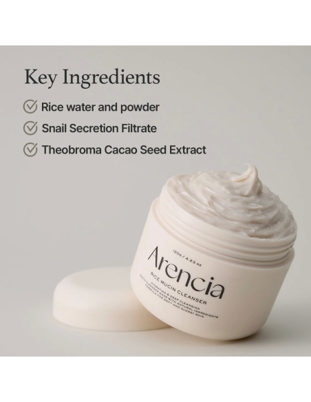 Arencia - Rice Mucin Face Cleanser Arencia - Rice Mucin Face Cleanser