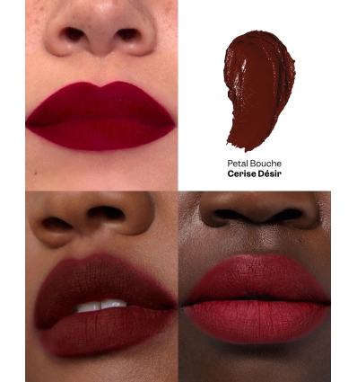 *SOBRE PEDIDO* (Cerise Désir) PETAL BOUCHE Liquid Matte Lipstick
