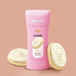 (Nilla Bean Cupcake) Crumbl Deodorant Stick 2