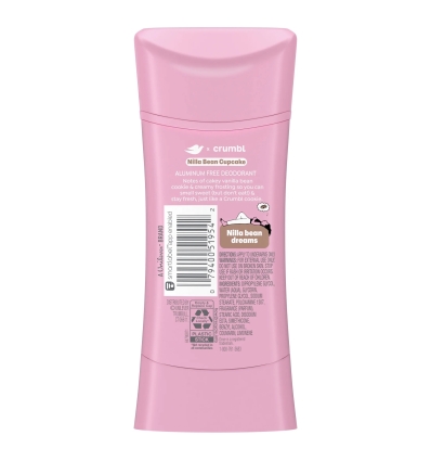 (Nilla Bean Cupcake) Crumbl Deodorant Stick