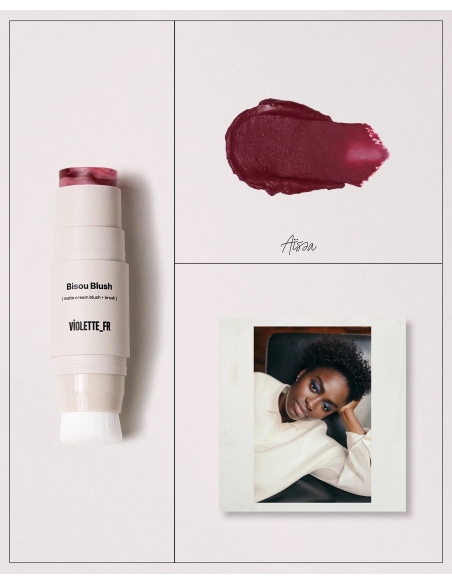 (Aïssa) BISOU BLUSH Marbled Cream Blush Stick (Aïssa) BISOU BLUSH Marbled Cream Blush Stick