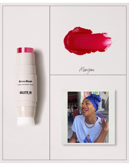 (Maryam) BISOU BLUSH Marbled Cream Blush Stick (Maryam) BISOU BLUSH Marbled Cream Blush Stick