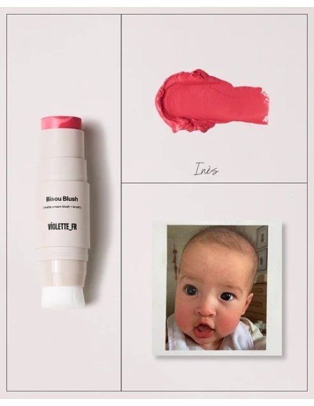 (Inès) BISOU BLUSH Marbled Cream Blush Stick (Inès) BISOU BLUSH Marbled Cream Blush Stick