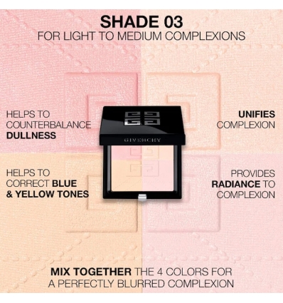 *SOBRE PEDIDO* (3 Voile Rose) Prisme Libre Blurring & Color-Correcting Matte Pressed Powder