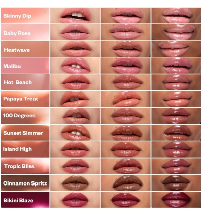 *SOBRE PEDIDO* (Island High) Wet Stick Moisturizing Shiny Sheer Lipstick