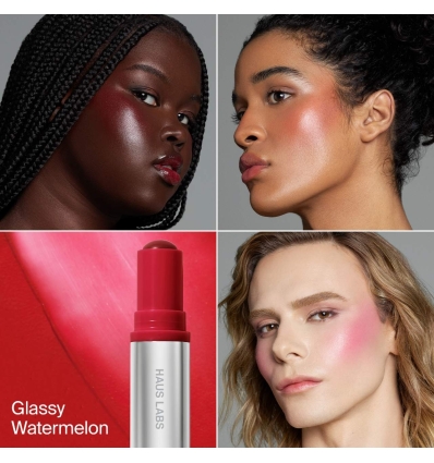 *SOBRE PEDIDO* (Glassy Watermelon) Glassy Lip + Cheek Blush Balm Stick