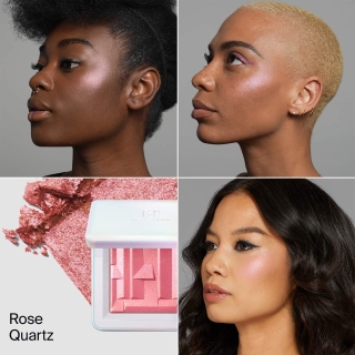 (Rose Quartz) Bio-Radiant Gel-Powder Illuminating Highlighter 2