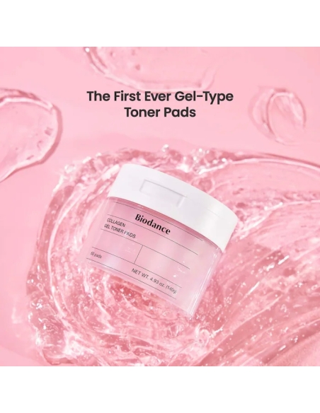 Collagen Gel Toner Pads for Pore Minimizing & Firming Care