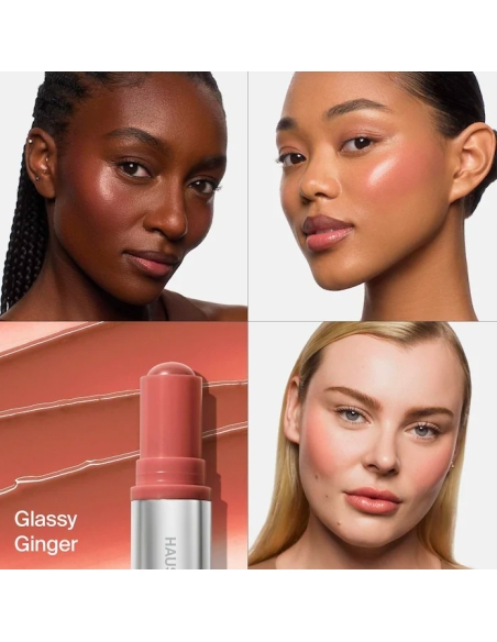 (Glassy Ginger) Glassy Lip + Cheek Blush Balm Stick (Glassy Ginger) Glassy Lip + Cheek Blush Balm Stick