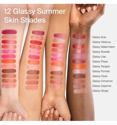 (Glassy Cinnamon) Glassy Lip + Cheek Blush Balm Stick